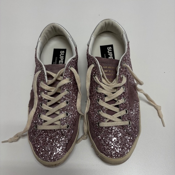 Golden Goose Super-Star LTD in‎ glitter- Size 38. - Picture 2 of 11